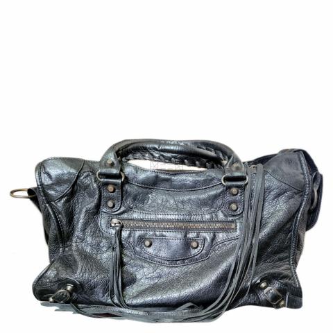 【関税&送料込】Balenciaga Borsa Sell Balenciaga Regular City Bag - Black | HuntStreet.com